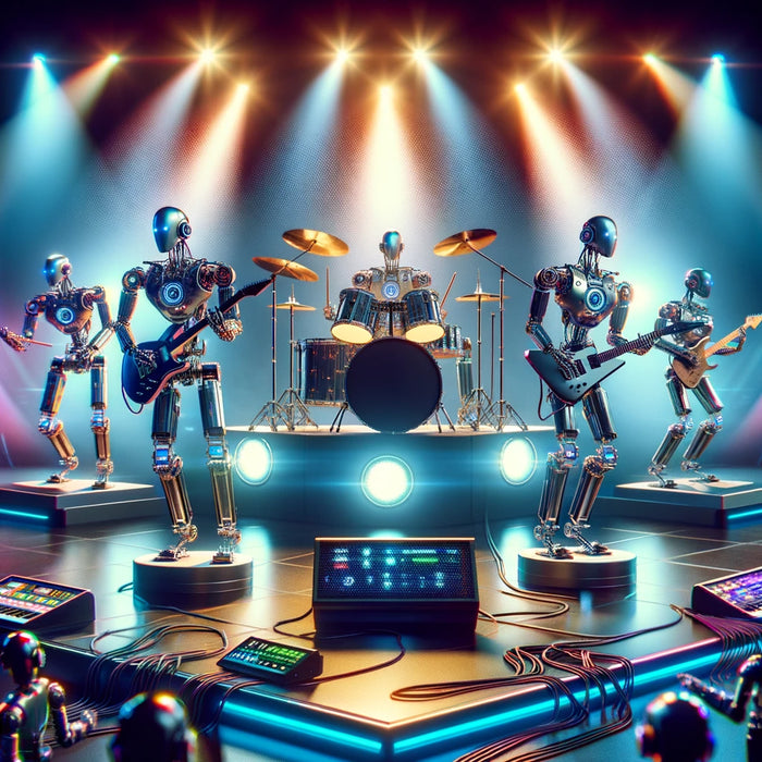 Robot Rock Band Hire